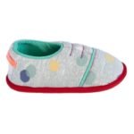 Pantuflas Floripondias de invierno para niñas motas de color - Imagen 4