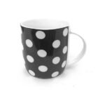 Taza mug de porcelana diseño lunares - Imagen 2