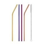 Sorbetes ecologicos kit x 4 + limpiador "Colores" - Imagen 4