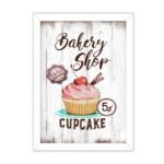 Cuadro decorativo vintage "Cupcake" 20 x 30 - Imagen 3