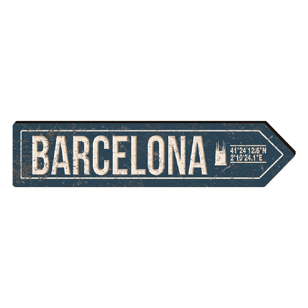 527-2 Flecha decorativa ciudad "Barcelona" - Imagen 1