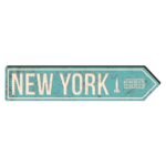 Flecha decorativa ciudad "New York"