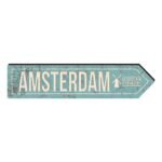 Flecha decorativa ciudad "Amsterdam"