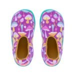 Pantuflas Floripondias de invierno para niñas y niños diseño hongos