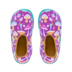 pantuflas floripondias de invierno para niñas y niños diseño hongos mayorista