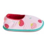 Pantuflas Floripondias de invierno para niñas diseño frutillas - Imagen 4