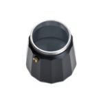 Cafetera moka italiana aluminio vitro noir 9 pocillos - Imagen 2