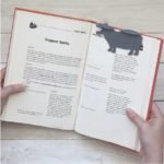 Señalador para libros con diseño de hipopotamo - Imagen 5