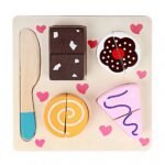 Tablita de madera para cortar verduras frutas y galletas encastre - Imagen 2