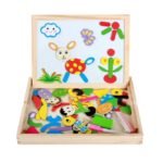 Pizarra de madera doble imantada didáctica - Imagen 2