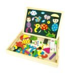 Pizarra de madera doble imantada didáctica - Imagen 3