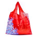 Bolsa reutilizables plegables para compras estampadas
