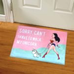 Alfombra para baño memory  Walk my Unicorn