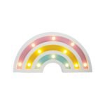 Lámpara velador arcoiris led MDF - Imagen 2