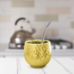 Mate de ceramica glam con bombilla - Imagen 2