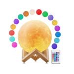 Velador luna con control remoto y led de 16 colores - Imagen 4
