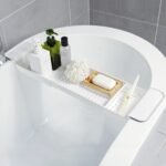 Estante ajustable organizador para bañera - Imagen 5