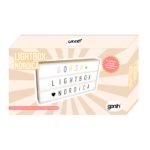 Cartel luminoso lightbox nórdica - Imagen 2