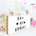 Cartel luminoso lightbox nórdica - Imagen 3