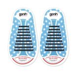 Cordones de silicona elasticos negros