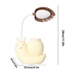 Lampara velador led flexible lapicero caracol recargable - Imagen 7