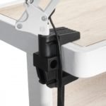 Lampara velador de escritorio articulada led con soporte morsa - Imagen 11