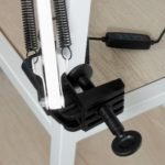 Lampara velador de escritorio articulada led con soporte morsa - Imagen 10