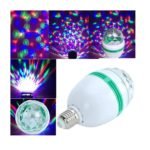 Lámpara luz giratoria led efecto disco dj 220 v color