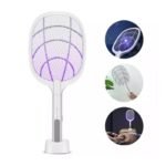 Raqueta electrica mata mosquitos recargable con Luz - Imagen 5