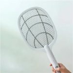 Raqueta electrica mata mosquitos recargable con Luz - Imagen 6