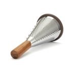 Rallador de queso Acero Inox. conico con mango de madera - Imagen 4