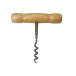 Sacacorchos clasico cabo mango de madera