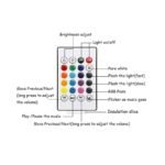 Lampara led rgb foco parlante bluetooth control remoto - Imagen 2