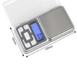 Balanza Gramera Digital De Precisión 0.1 A 500g Luz Portable - Imagen 2