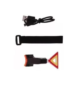 Luz bicicleta baliza led recargable usb resistente al agua - Imagen 3