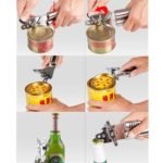 Abrelatas metal filo acero inoxidable - Imagen 2