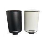 Cesto cilindrico para la basura con pedal