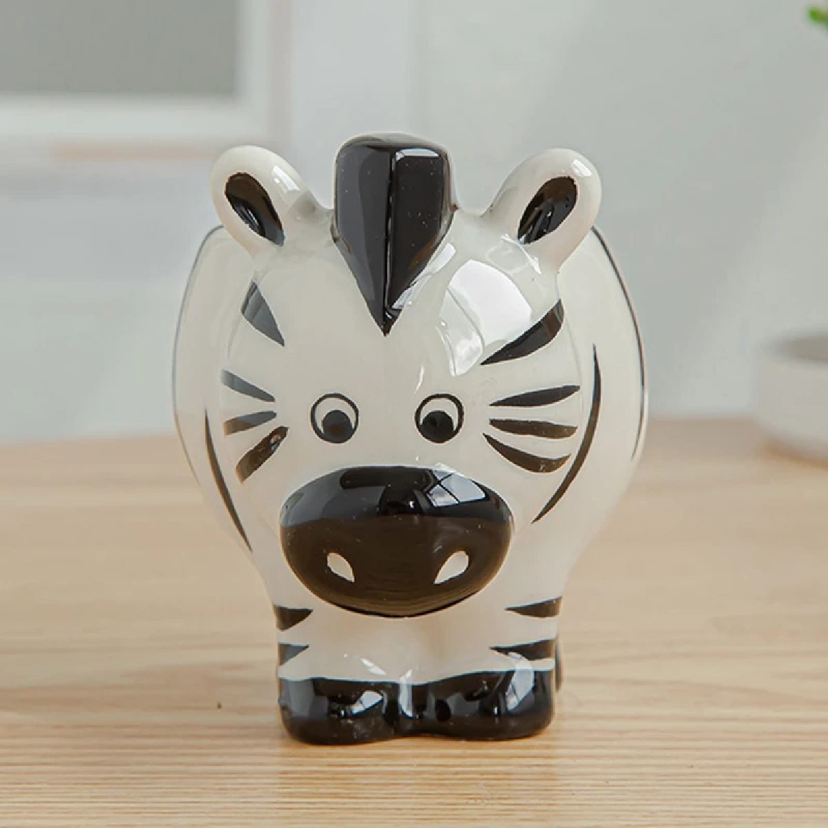 07813CEB Maceta de ceramica cebra yuno - Imagen 1