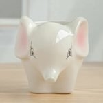 Maceta de ceramica elefante yuno - Imagen 4