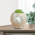 Maceta de ceramica oveja yuno - Imagen 3