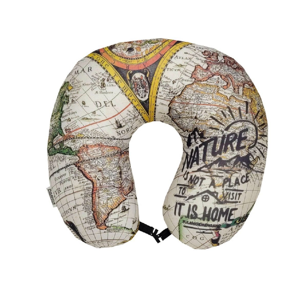 07887MAPVIN Cuello de viaje viscoelastica memory foam - Imagen 1