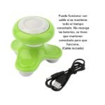 Masajeador relajante muscular portatil usb o pilas - Imagen 4