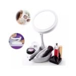 Espejo doble luz led plegable maquillaje Usb/ Pilas - Imagen 9
