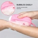 Esponja de silicona corporal ducha baño exfoliante - Imagen 5