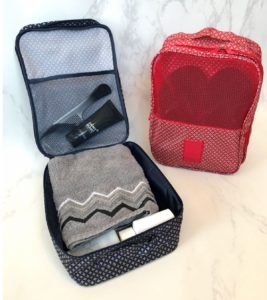 Estuche para viaje neceser organizador de calzados multiuso - Imagen 2