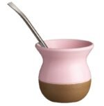 Mate plastico classic colors base simil madera - Imagen 4