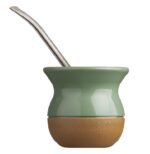 Mate plastico classic colors base simil madera - Imagen 5