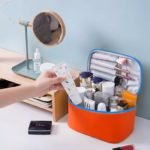 Maletin organizador impermeable maquillaje viaje - Imagen 11