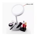 Espejo doble luz led plegable maquillaje Usb/ Pilas - Imagen 7