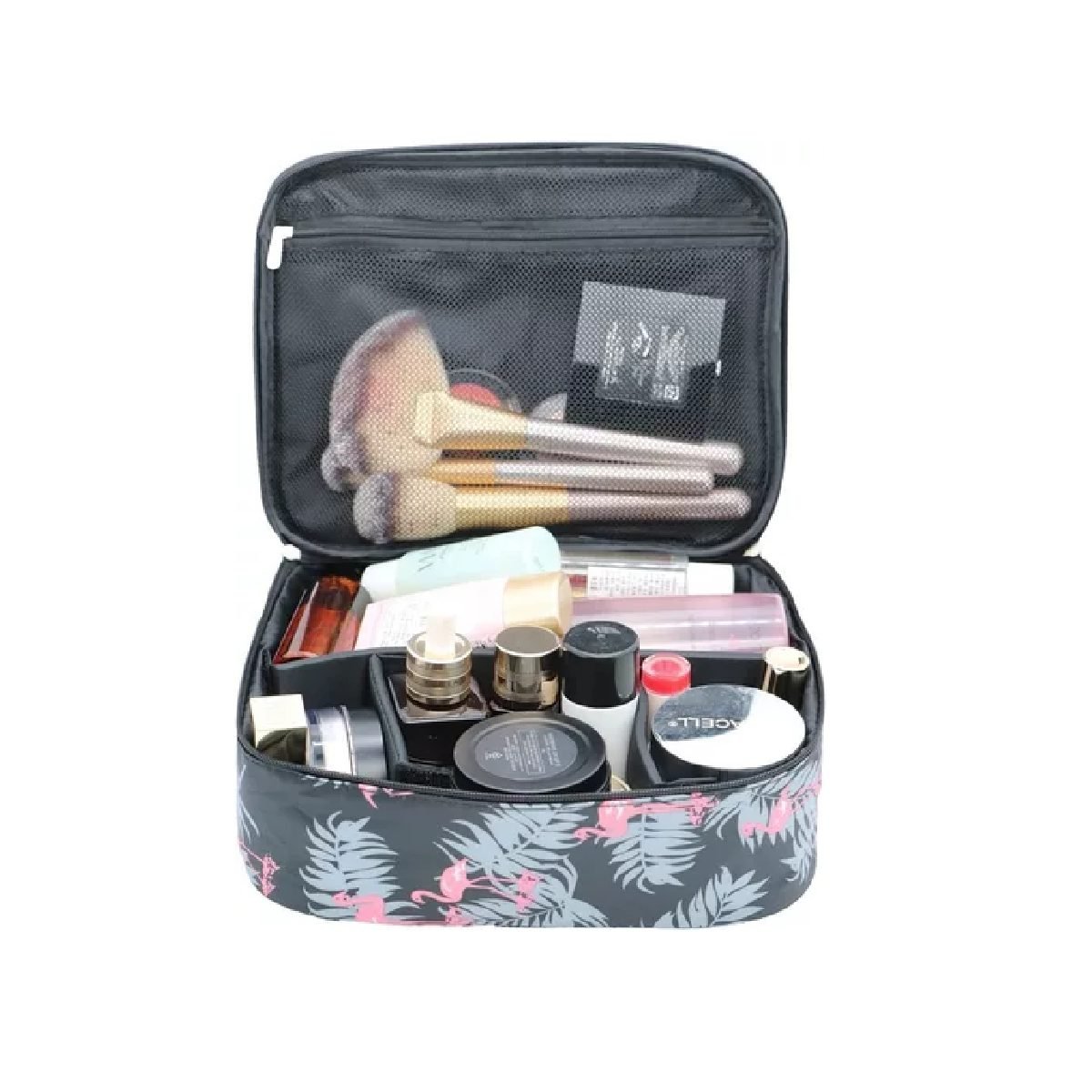 FLANEG Organizador de viaje neceser impermeable con divisiones - Imagen 1